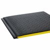Crown Matting Technologies Wear-Bond Tuff-Spun Pebble-Surface 4'x6' Black WB 0046KP